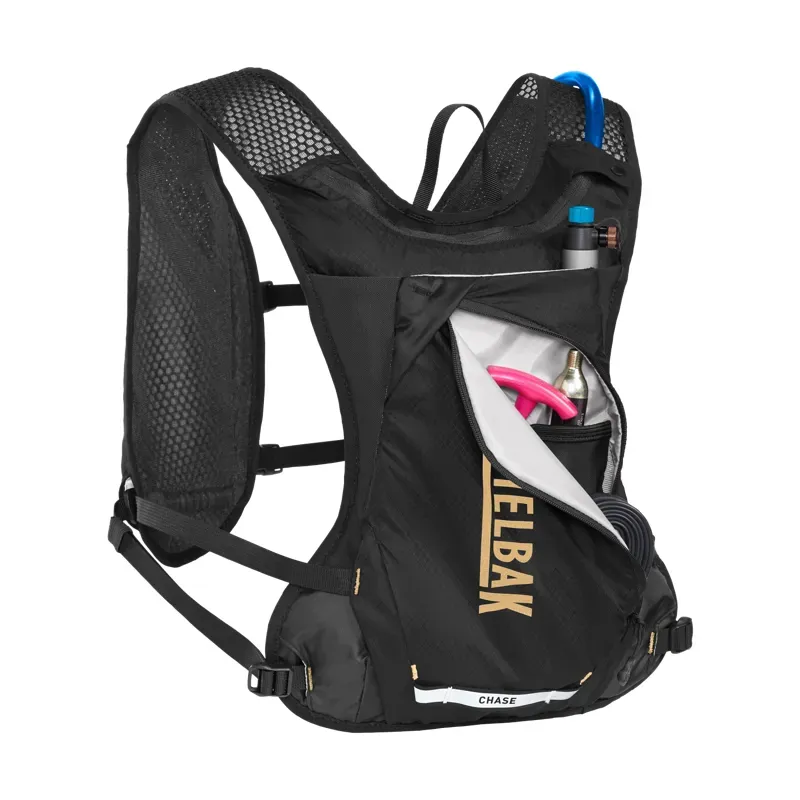 Camelbak Chase Race 4l Hydration Vest w/Crux 1.5L Reservoir in Black-4