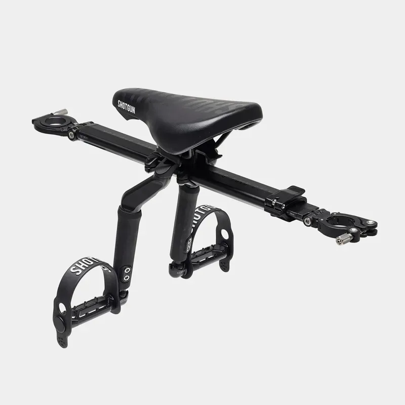Kids Ride Shotgun Pro Seat in Black