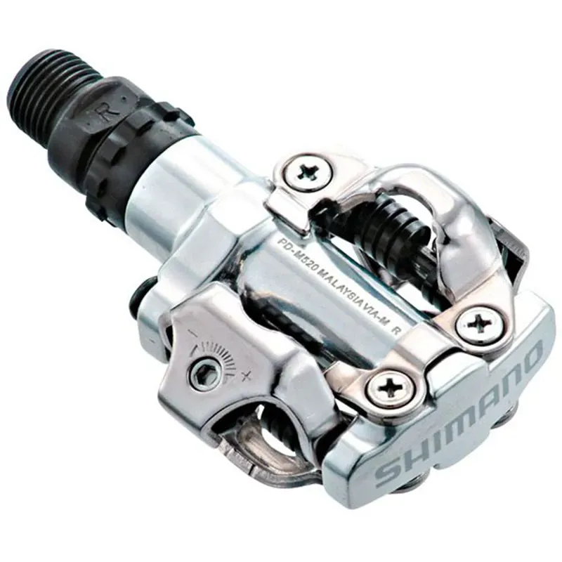 Pedal m520 Sr Silver 9/16 inches