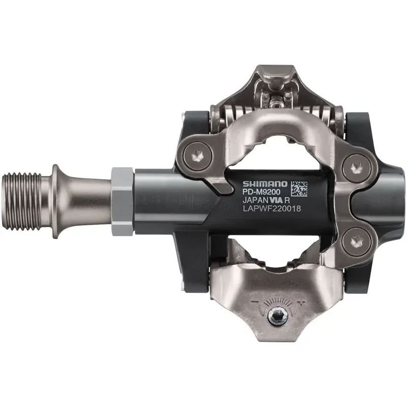Pedal Xtr m9200 Xc Spd Grey/ Black 9/16 inches-2