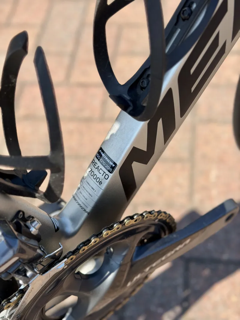 Pre-Loved Merida Reacto 7000e Ultegra Silver Medium-2