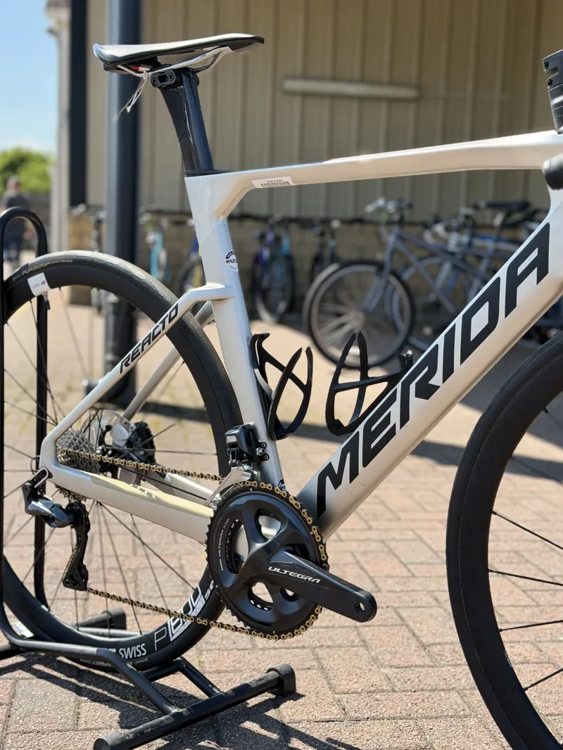 Pre-Loved Merida Reacto 7000e Ultegra Silver Medium-1