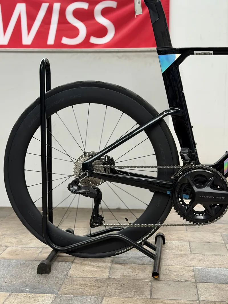 Merida Time Warp TT Limited Road Bike Medium Black Ultegra C60 Wheels-5