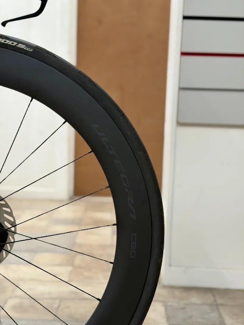 Merida Time Warp TT Limited Road Bike Medium Black Ultegra C60 Wheels-3