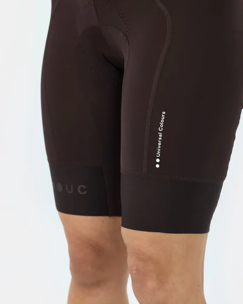 Mon Bib-Shorts women's Bark Brown-1
