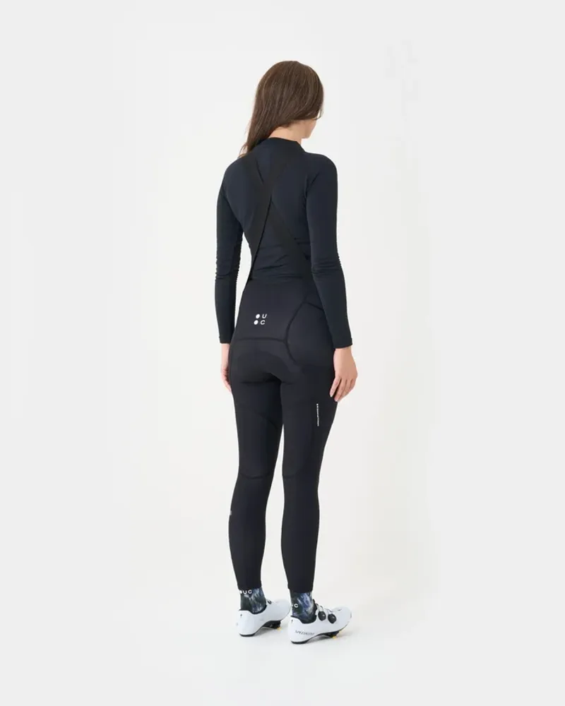 Mono Cargo Bib Tights Womens Black-1