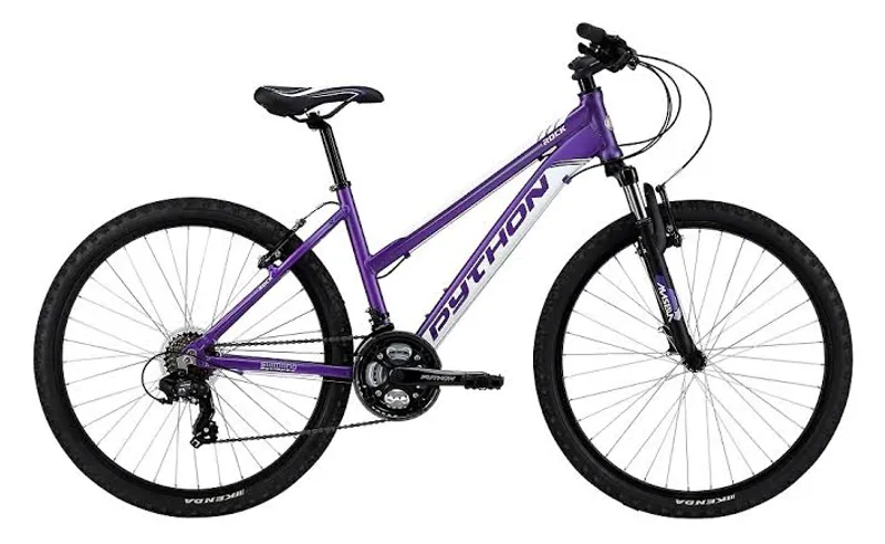Python 26 Rock Ladies FS Shimano 21s Purple