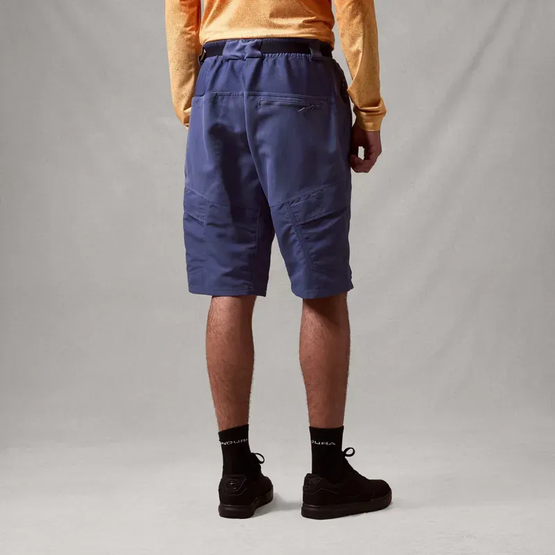 Endura Hummvee Shorts w/Liner in Indigo Rock-3