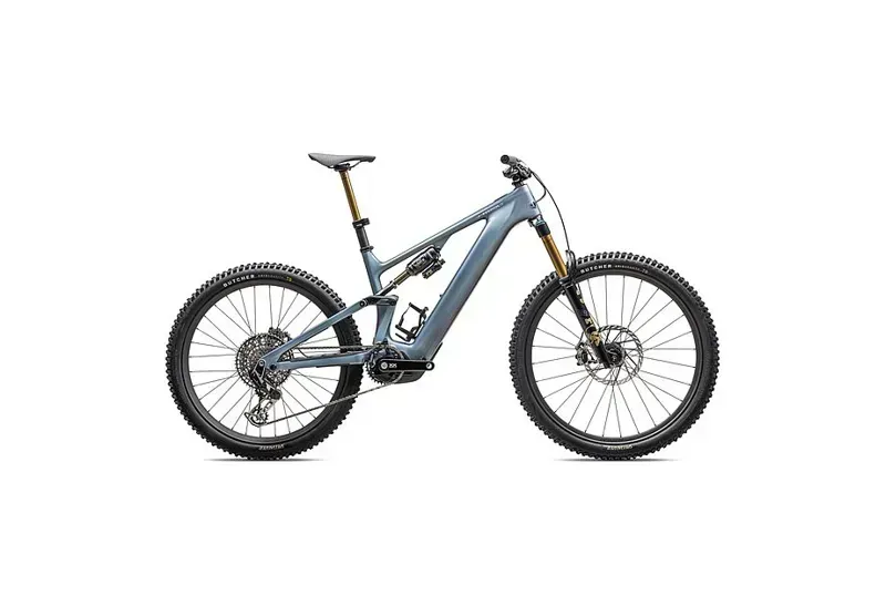 Specialized S-Works Turbo Levo 4 Electric Mountain Bike in Glacial Blue Metallic