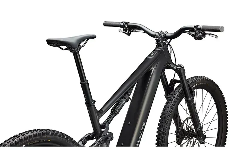 Specialized Turbo Levo 4 Alloy E-MTB in Gloss Metallic Obsidian/Silver Dust-4