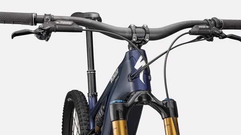 Specialized Turbo Levo 4 Pro Small MTB in Blue Onyx /Dark Navy/Birch-4