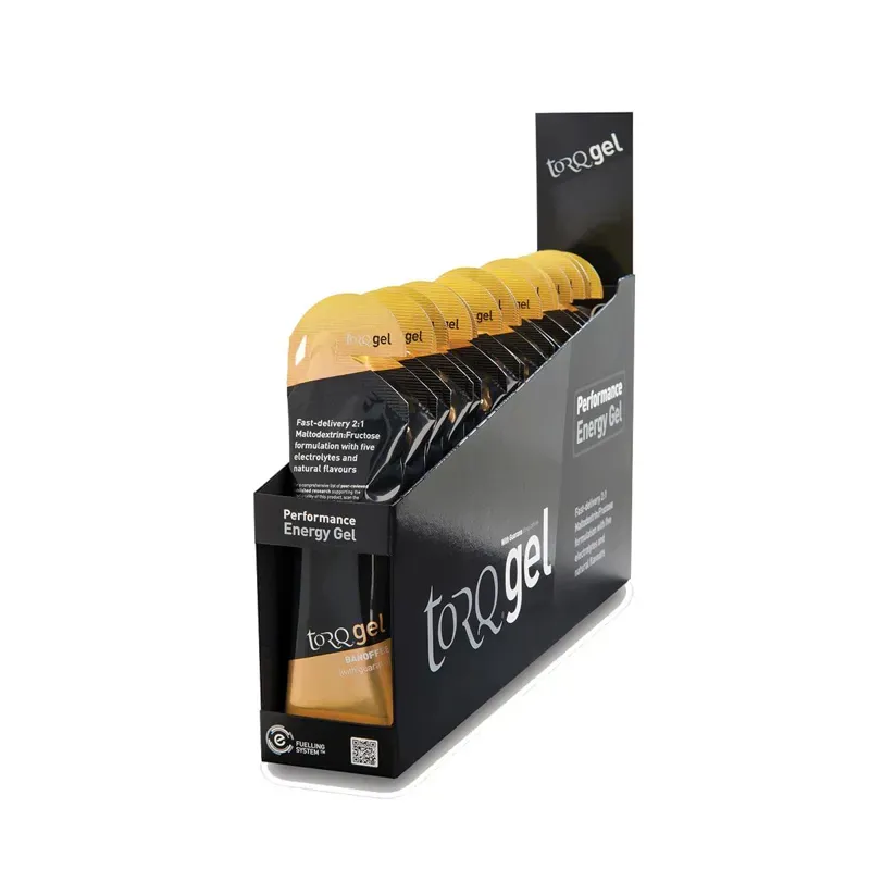 TORQ Energy Gel With Guarana - Caffeinated : BANOFFEE WITH GUARANA BAFFEE WITH GUARAN 